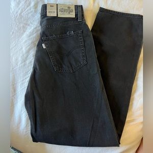 Levi’s Size 30/31 silver tab straight jeans. BRAND NEW WITH TAGS